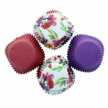 Baking Case Floral 100PK