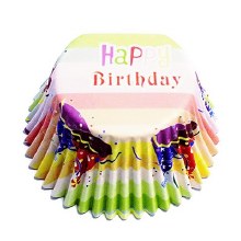 Baking Cases - Party Hats Pk30
