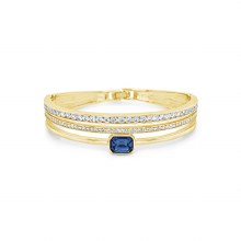 Absolute Jewellery BANGLE LIGHT SAPPHIRE BA262LS