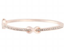 Indulgence Bangle Rose Gold Infinity Bangle