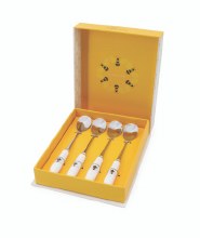 Tipperary Crystal Bee Dessert Spoon Set