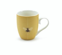 Tipperary Crystal Bee Mug Yellow Single