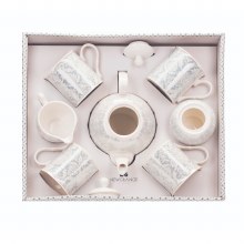 Newgrange Living Bella 7pce Bone China Tea Set