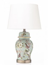 Grange Living Bird with Flower Lamp & Shade 58cm