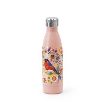 Tipperary Crystal Birdy Water Bottle Bullfinch