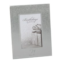 Birthday Frame 21st Glitter