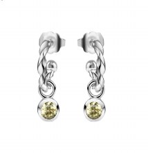 Newbridge Silverware Birthstone Earrings August