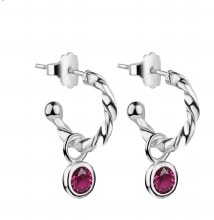 Newbridge Silverware Birthstone Earrings July