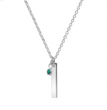 Newbridge Silverware Birthstone Pendant May