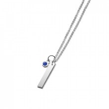 Newbridge Silverware Birthstone Pendant September