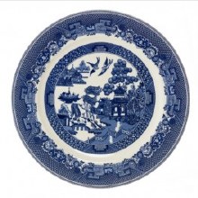 Blue Willow Breakfast Plate