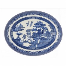 Blue Willow Oval Platter