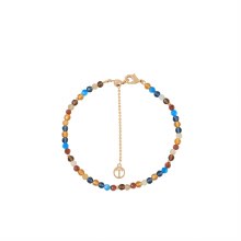 Tipperary Crystal Bougie Beads Bracelet Turquoise