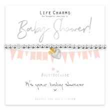 Life Charms Bracelet Baby Shower