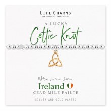 Life Charms Bracelet Celtic Knot