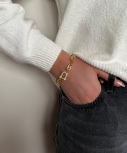 Absolute Jewellery Bracelet Gold B2354GL
