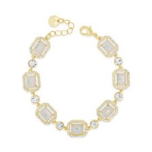 Absolute Jewellery Bracelet Gold & Opal B2173WO