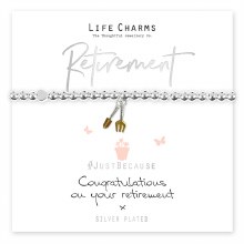 Life Charms Bracelet On You're Retirement