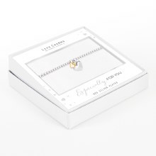 Life Charms Bracelet Puffed Mixed Heart
