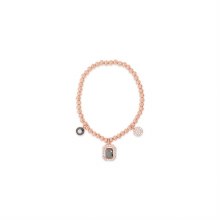 Absolute Jewellery Bracelet Rose/Hematite B2174BK