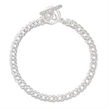 Indulgence Bracelet Silver Toggle & Bar Bracelet