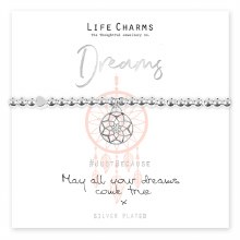 Life Charms Bracelet Success May All Your Dreams Come True