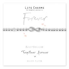 Life Charms Bracelet Together Forever