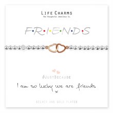 Life Charms Bracelet We Are Friends