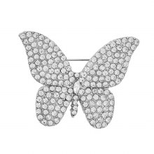 Indulgence Brooch Crystal Butterfly