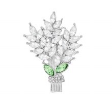 Indulgence Brooch Flower Bouquet Crystal Brooch