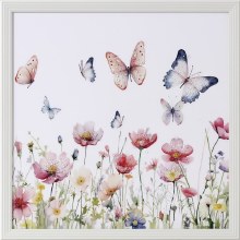 Straits Butterfly Crystal Picture 50cm