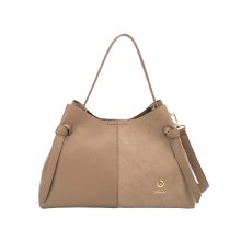 Hampton Handbags Camellia A-Line Grab Bag Fawn