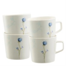 Aynsley Camille Pale Jade Mugs Set of 4