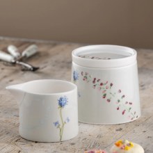 Aynsley Camille Pale Jade Sugar & Cream