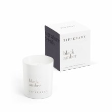 Tipperary Crystal Signature Candle Black Amber Candle