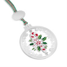 Newbridge Silverware Candy Cane Bauble Christmas Decoration