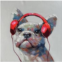 Grange Living Canvas Dog Headphone 70cm*70cm