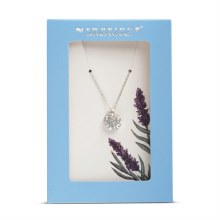 Newbridge Silverware Card Pendant Crystal Wishes