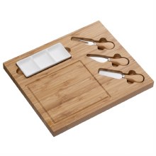 Belleek Cheese Board & Cheese Knife Set