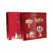 Tipperary Crystal Christmas Set of 4 Decorations