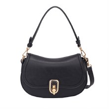Dice Handbags Cirrus Small Shoulder Bag Black