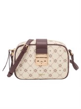 GIONNI HANDBAG CITRINE BOX BAG BEIGE