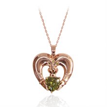 Tipperary Crystal Claddagh Maureen O'Hara Rose Gold