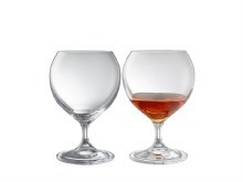 Galway Crystal Clarity Brandy Pair