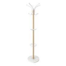 Tara Lane Colton Coat Stand Oak & White