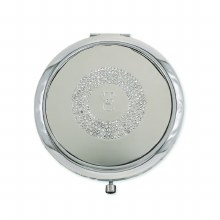Tipperary Crystal Compact Mirror Crystal
