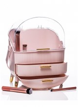 Grange Living Cosmetics Box 2 Drawer Pink