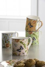 Aynsley Cottage Garden Windsor Mugs Set of 4