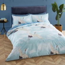 Crane King Bed Duvet Set