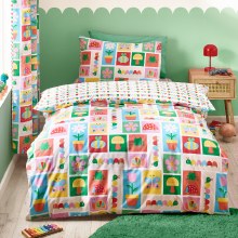 Curious Caterpillar Double Duvet